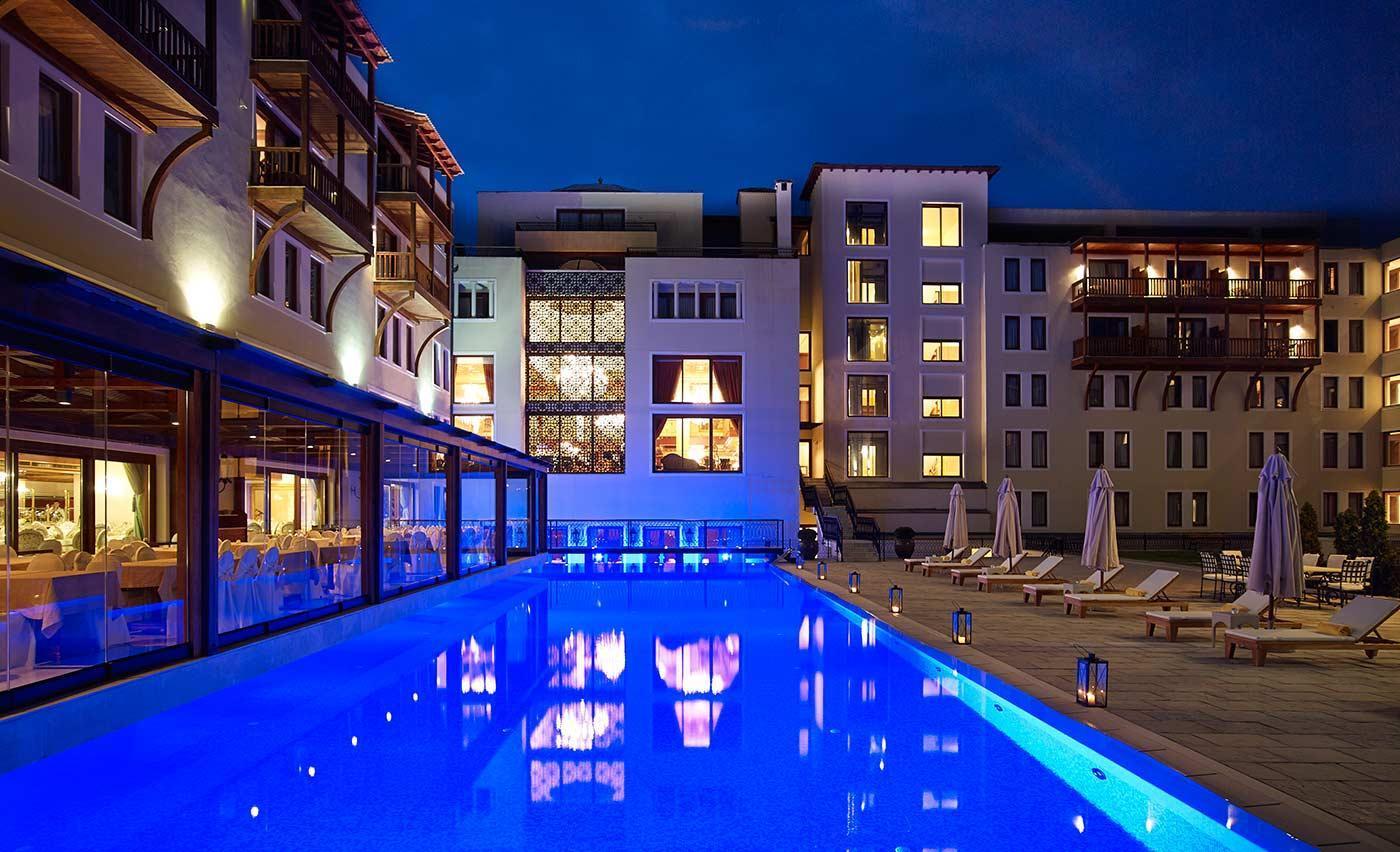 Grand Serai Congress And Spa Ioannina Exterior foto The swimming pool at the hotel
